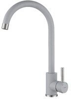 Смеситель Кухня QUARZ GRANFEST  Z-5410 d=35 U-обр. (серый)