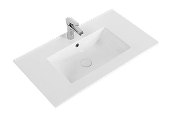 Раковина врезная HOLLER  E80 (815*465*165мм), белая