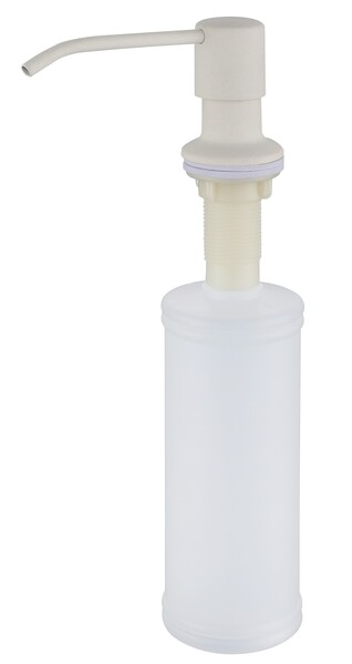 Дозатор GRANFEST-QUARZ  Z-5001 "Круглый" с колбой 250 мм (белый)