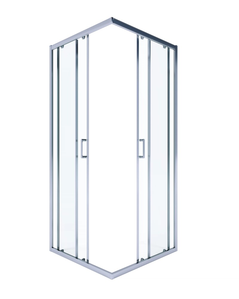 Душевое ограждение ALEX BAITLER AB1490Х1  (90*90*200)  стекло прозрачное6 мм 1к.  AB1490X1