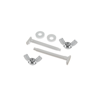 Крепеж крышки ОРИО КВ к унитазу (винт, шайба, мет.гайка), 2 шт. (белый) МК-3