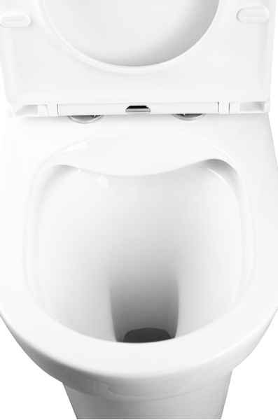 Унитаз-компакт безободковый HOLLER DEPO (620*365*835мм сиденье дюропласт с микролифтом, арматура 2-х режимная)  (2 места) белый