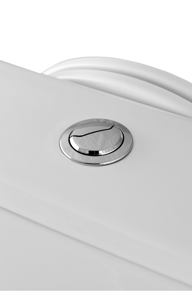 Унитаз-компакт безободковый HOLLER DEPO (620*365*835мм сиденье дюропласт с микролифтом, арматура 2-х режимная)  (2 места) белый