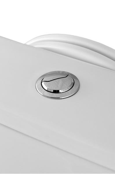 Унитаз-компакт безободковый HOLLER DEPO (620*365*835мм сиденье дюропласт с микролифтом, арматура 2-х режимная)  (2 места) белый