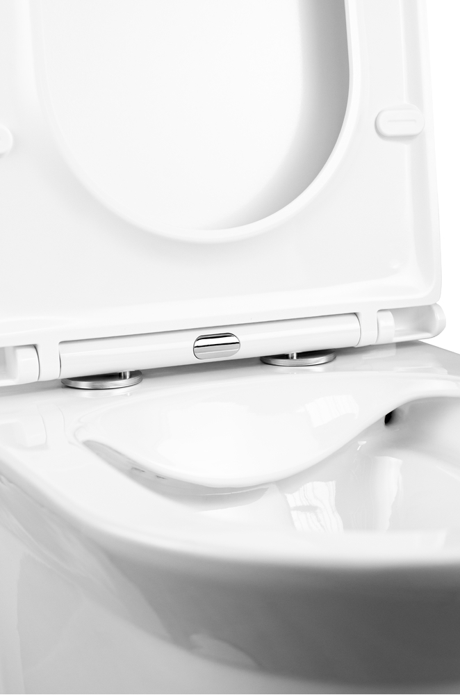   Унитаз-компакт безободковый HOLLER ESTET (620*365*835мм сиденье дюропласт с микролифтом, арматура 2-х режимная)  (2 места) белый   СНИЖЕНА ЦЕНА !!!