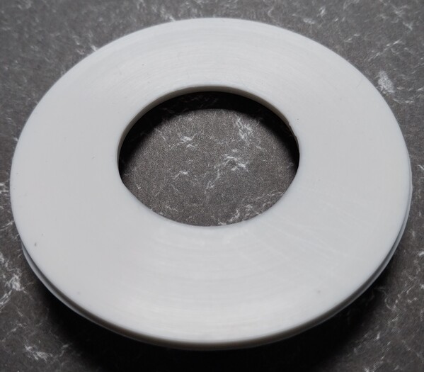 Мембрана запорная сливн. колонок бачка унитаза Alka Plast  силиконовая