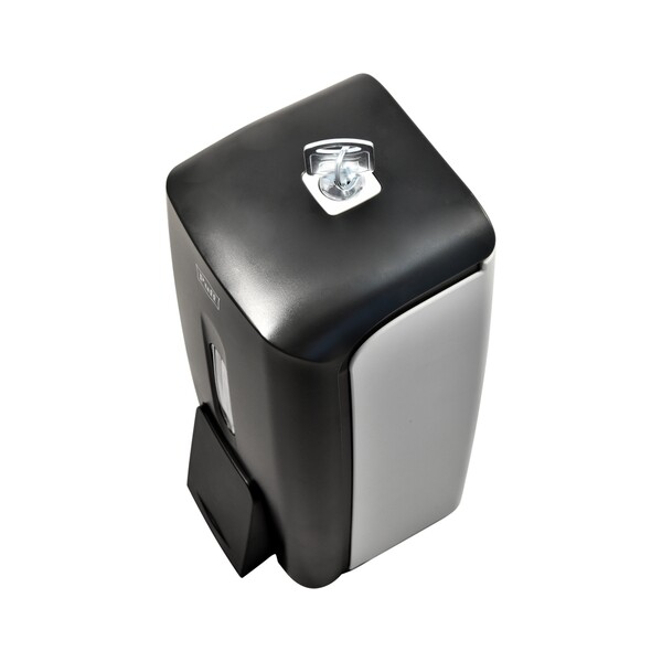 Дозатор для жидкого мыла настенный Puff8120BL  0,8л, пластик., ЧЕРНЫЙ  