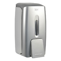 Дозатор для жидкого мыла настенный Puff8120S  0,8л, пластик., ХРОМ 