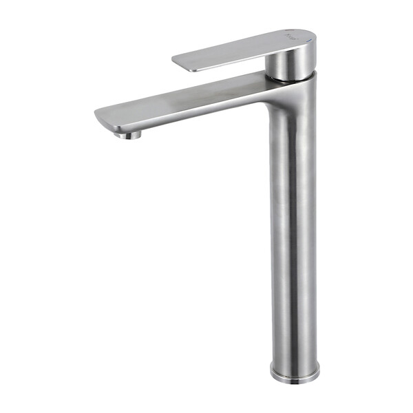 10806-2 Смеситель Тюльпан Frap. шар. d-35 Высокий,на гайке,.сатин