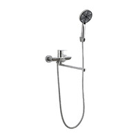 22806 Смеситель Ванна Frap d-35 дл пл излив. сатин