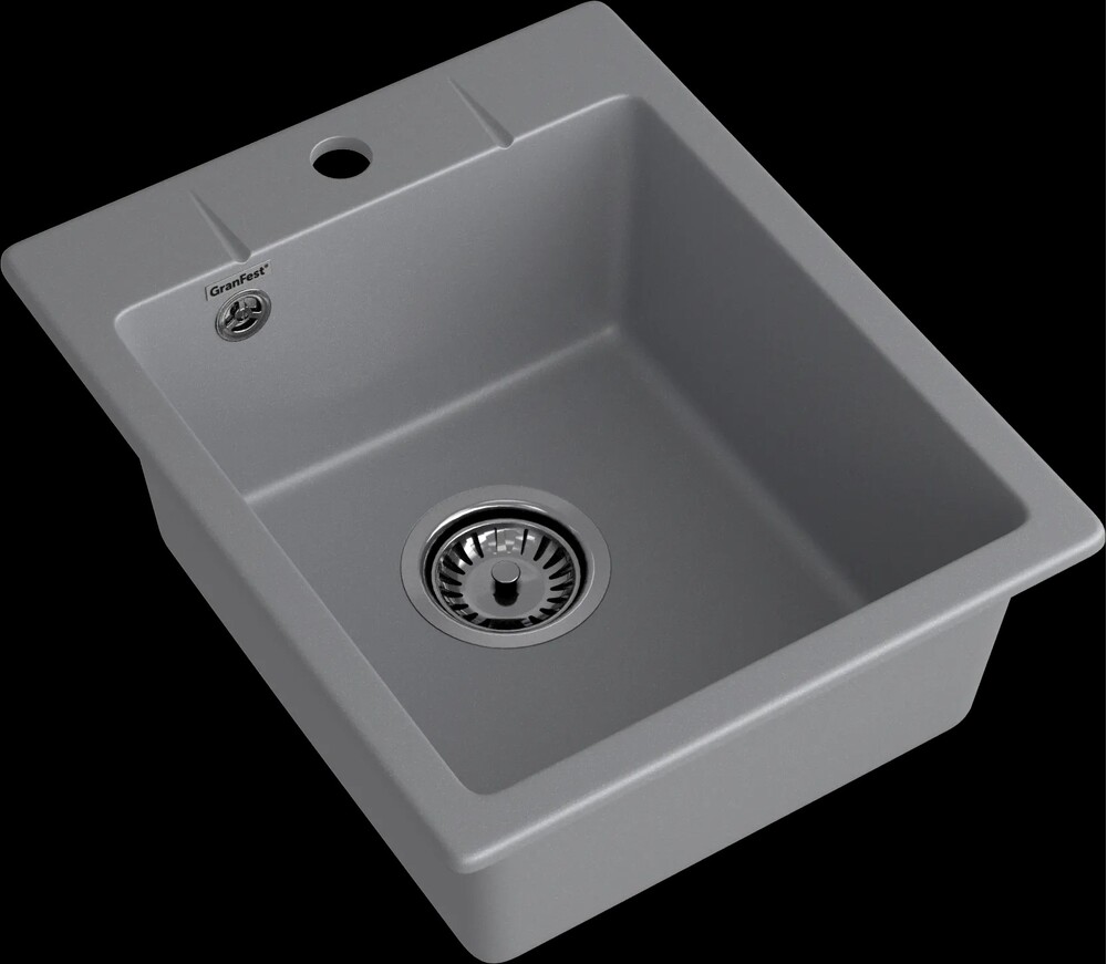 Мойка для кухни GranFest URBAN GF-URBAN 240 чаша 400*490мм (240 темно-серый)