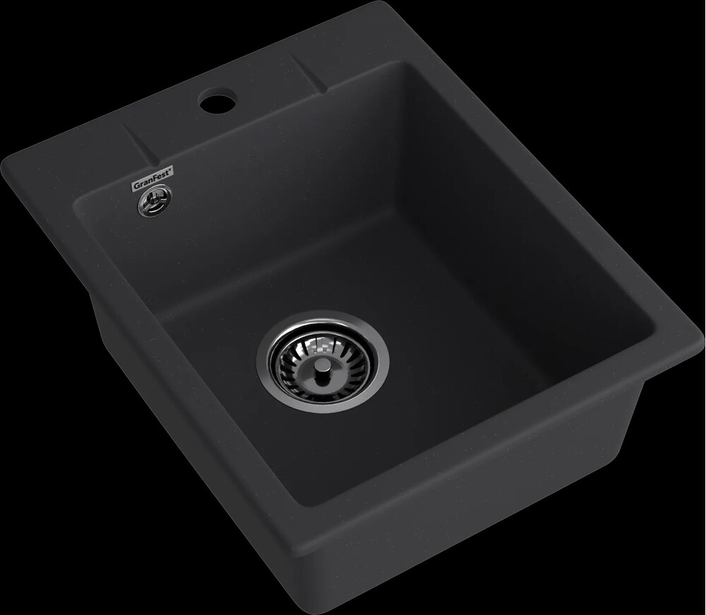 Мойка для кухни GranFest URBAN GF-URBAN 240 чаша 400*490мм (240 черный)