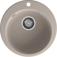 Мойка для кухни GranFest URBAN GF-URBAN 649 D =490мм, круглая (649 песочный)