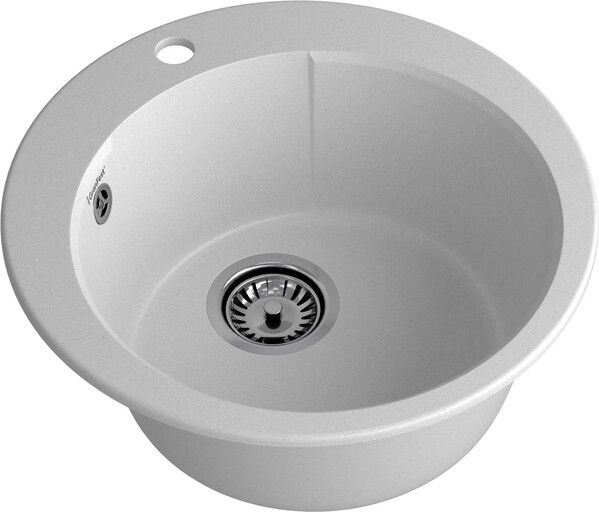 Мойка для кухни GranFest URBAN GF-URBAN 649 D =490мм, круглая (649 серый)