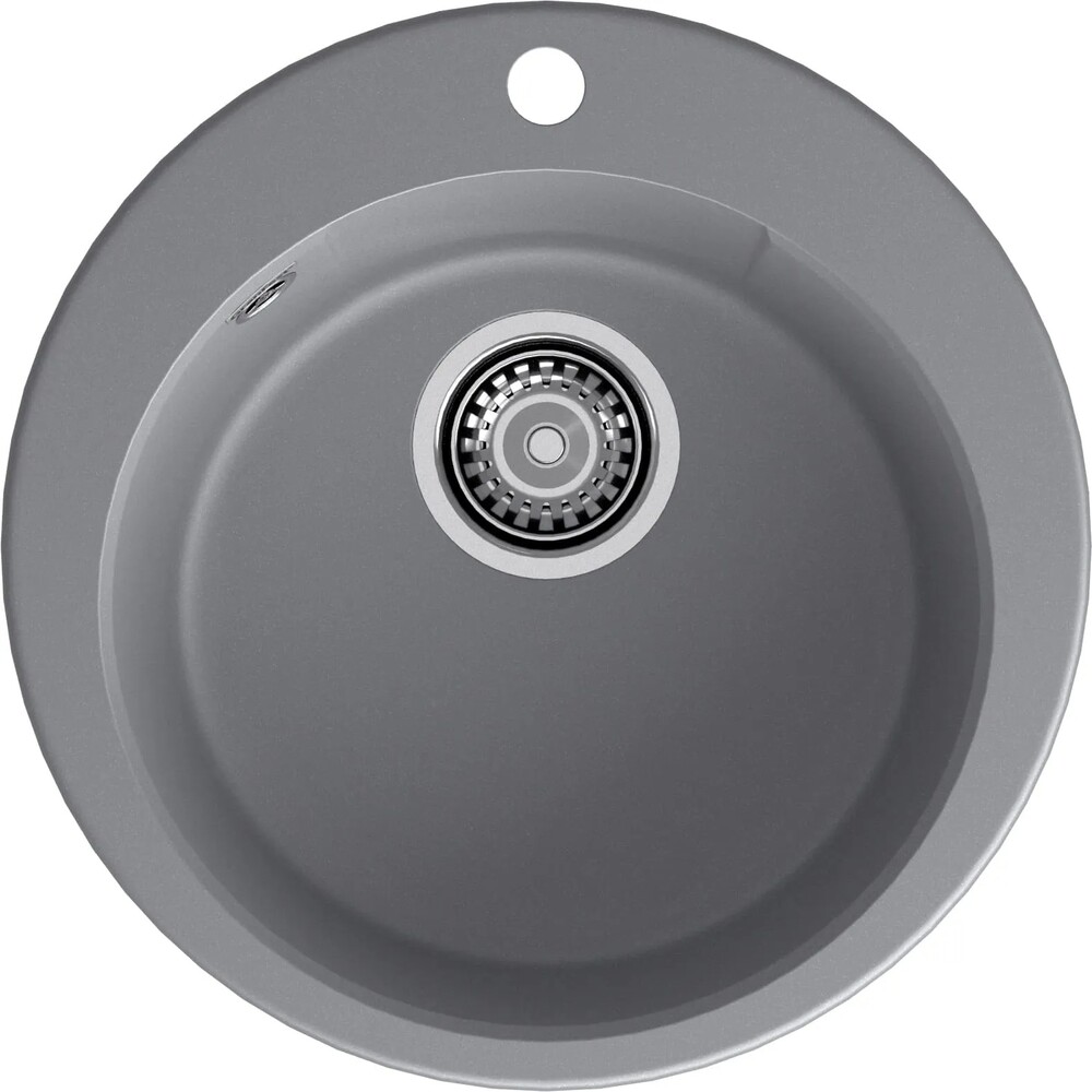 Мойка для кухни GranFest URBAN GF-URBAN 649 D =490мм, круглая (649 темно-серый)