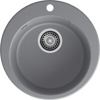 Мойка для кухни GranFest URBAN GF-URBAN 649 D =490мм, круглая (649 темно-серый)