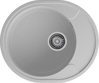 Мойка для кухни GranFest URBAN GF-URBAN 857L 570*480мм 1 чаша+крыло (857L серый)