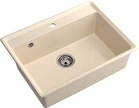  Мойка для кухни GranFest Композит LEVEL 660 чаша 660*500 (LV-660 кашемир)