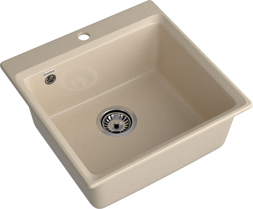 Мойка для кухни GranFest Композит LEVEL 510 чаша 510*500 (LV-510 кашемир)