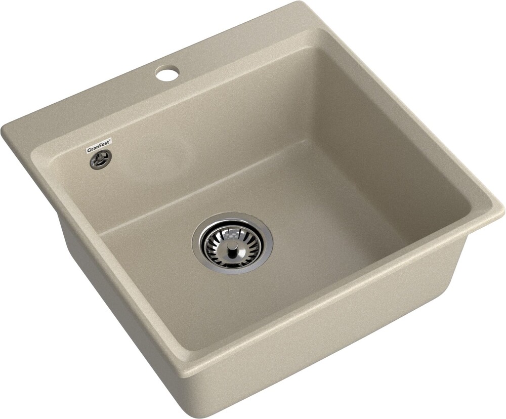 Мойка для кухни GranFest Композит LEVEL 510 чаша 510*500 (LV-510 топаз)