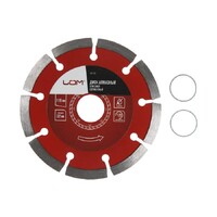 Диск алмазный отрезной ЛОМ, сегментный, сухой рез, 115 х 22 мм 1857735