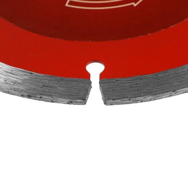 Диск алмазный отрезной ЛОМ, сегментный, сухой рез, 125 х 22 мм 1857736