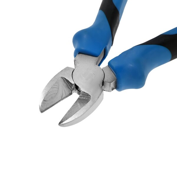 Бокорезы ТУНДРА, сталь 45, никелированные, 2К рукоятки, 200 мм   9656441