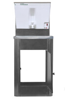 Умывальник "Весна" с ЭВН Пластиковый бак (мойка Нержавейка 40*50, бак 17л) 1,25кВт серебро