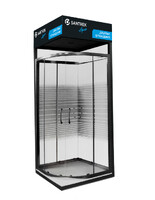 СТЕНД ПОД ДУШЕВЫЕ ОГРАЖДЕНИЯ №9 (Santrek Aqua) 2 места