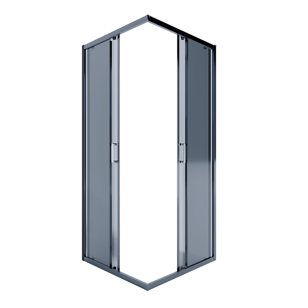 Душевое ограждение ALEX BAITLER AB14100В4  (100*100*200)  стекло тонированное 6 мм 1к. AB14100В4