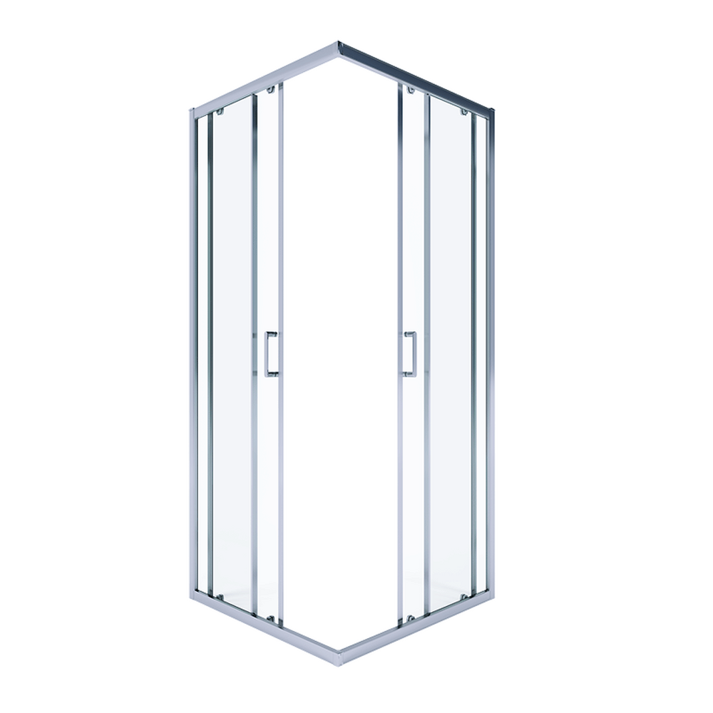 Душевое ограждение ALEX BAITLER AB14100X1  (100*100*200)  стекло прозрачное 6 мм 1к.  AB14100X1