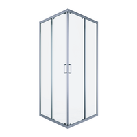 Душевое ограждение ALEX BAITLER AB14100X1  (100*100*200)  стекло прозрачное 6 мм 1к.  AB14100X1