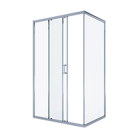 Душевое ограждение ALEX BAITLER AB14120X1   (120*90*200)  стекло прозрачное 6 мм 1к.  AB14120X1 