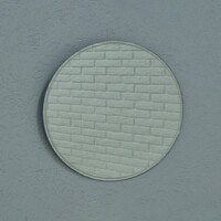 Зеркало SANTREK HOME с лазерной гравировкой круглое "ВЕСТА" 600мм