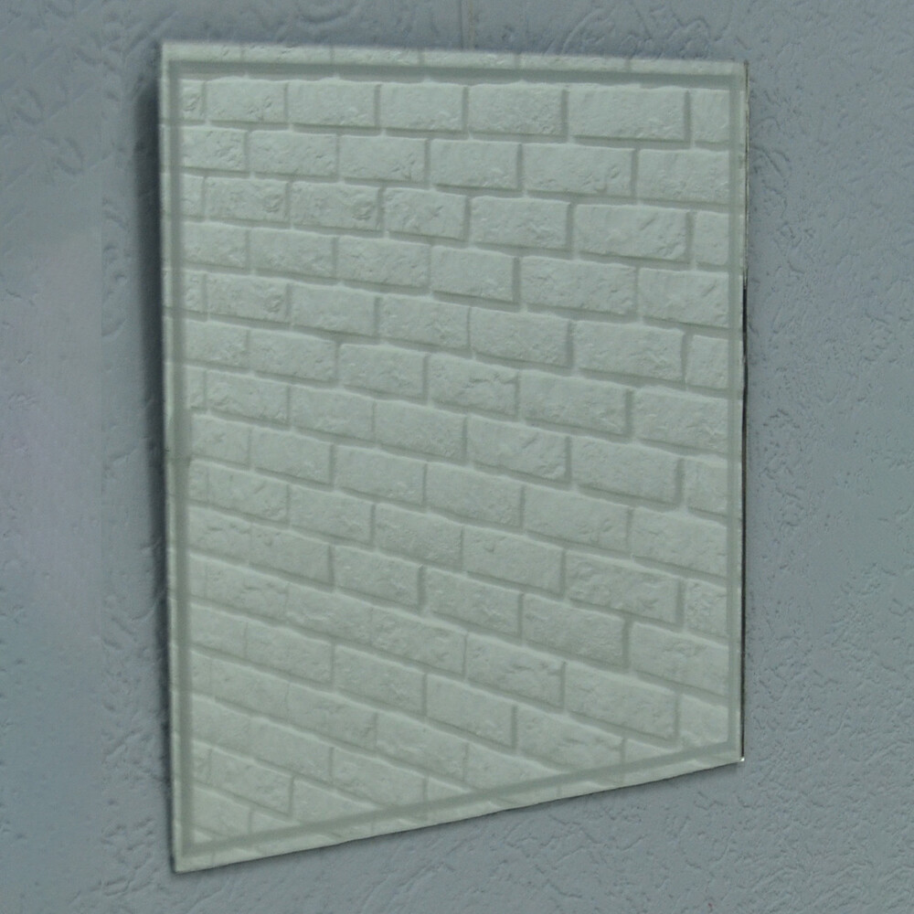 Зеркало SANTREK HOME с лазерной гравировкой прямоугольное "АРИСТОКРАТ" 500х700мм