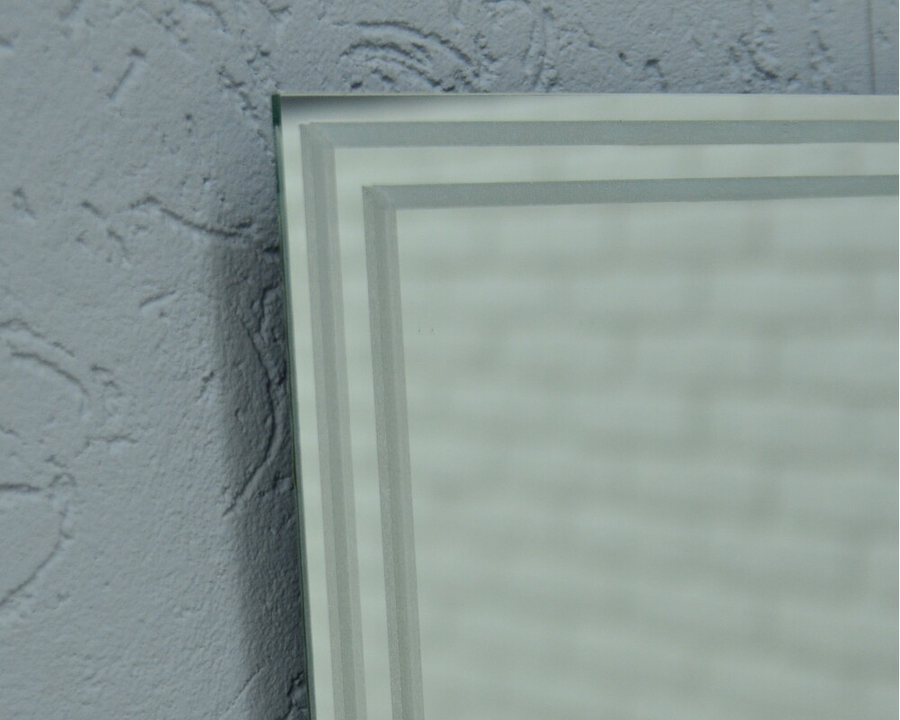 Зеркало SANTREK HOME с лазерной гравировкой квадратное "АРИСТОКРАТ 2" 600х600мм***