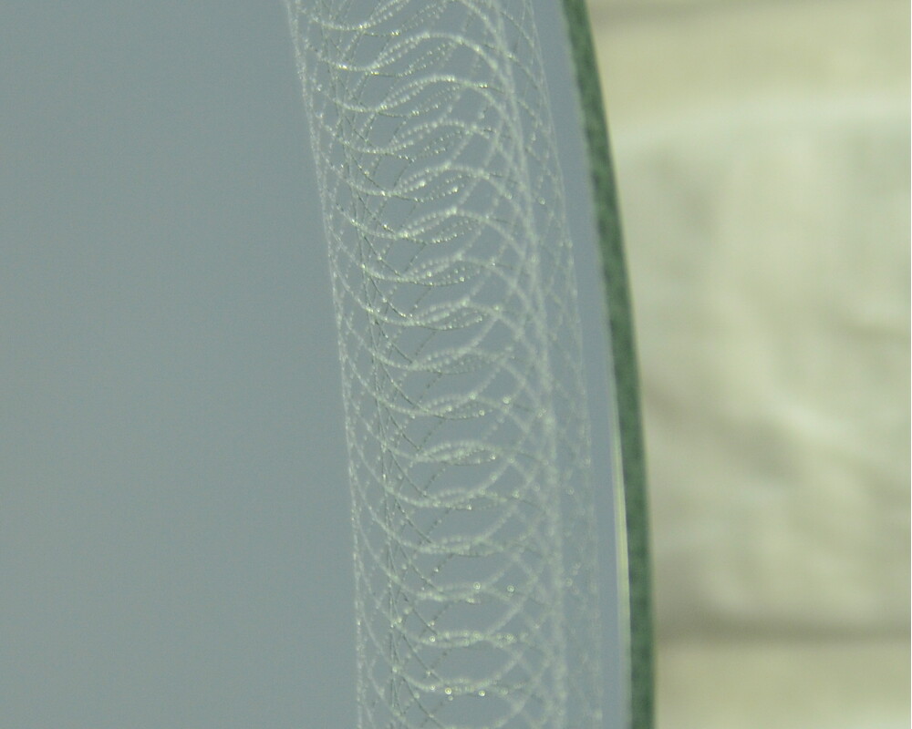 Зеркало SANTREK HOME с лазерной гравировкой круглое "ВИЛЕНА" 500мм***