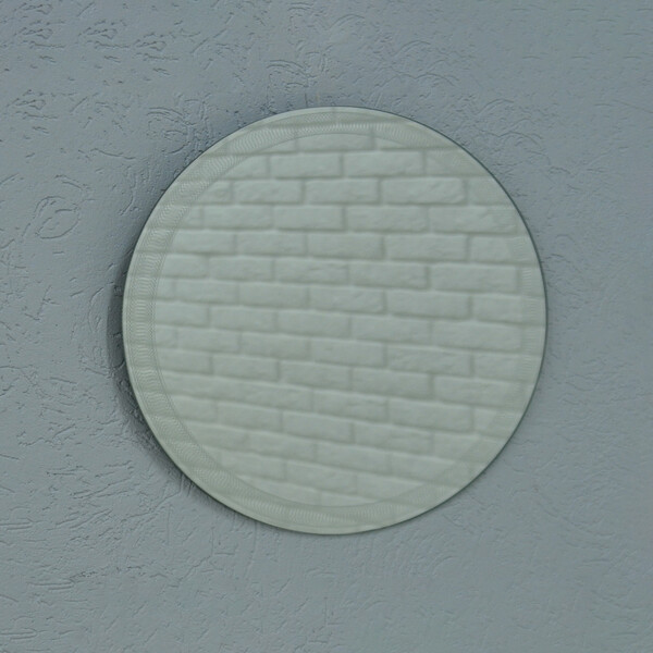 Зеркало SANTREK HOME с лазерной гравировкой круглое "ВИЛЕНА" 500мм***