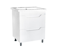 Подстолье SANTREK HOME "Римини-80" (Белый глянец) 2 ящика под умывальник "Como-80" 765х820х425