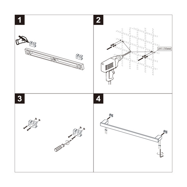 9781022 Полотенцедержатель SMOOTH LINE одинарный, хром LEMARK