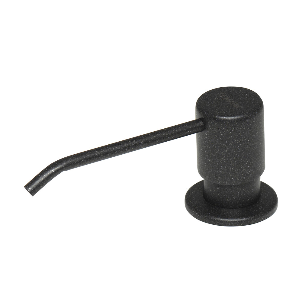 LM8201PAN EXPERT Дозатор для жидких моющих средств врезной, нерж.сталь/пластик, АНТРАЦИТ LEMARK