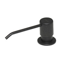 LM8201PAN EXPERT Дозатор для жидких моющих средств врезной, нерж.сталь/пластик, АНТРАЦИТ LEMARK