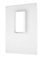 Площадка торцевая вертикальная пласт. ERA 50х110/фланец 180х250 (511ПТВ)