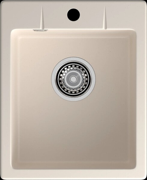 Мойка для кухни GranFest URBAN GF-URBAN 240 чаша 400*490мм (240 белый)