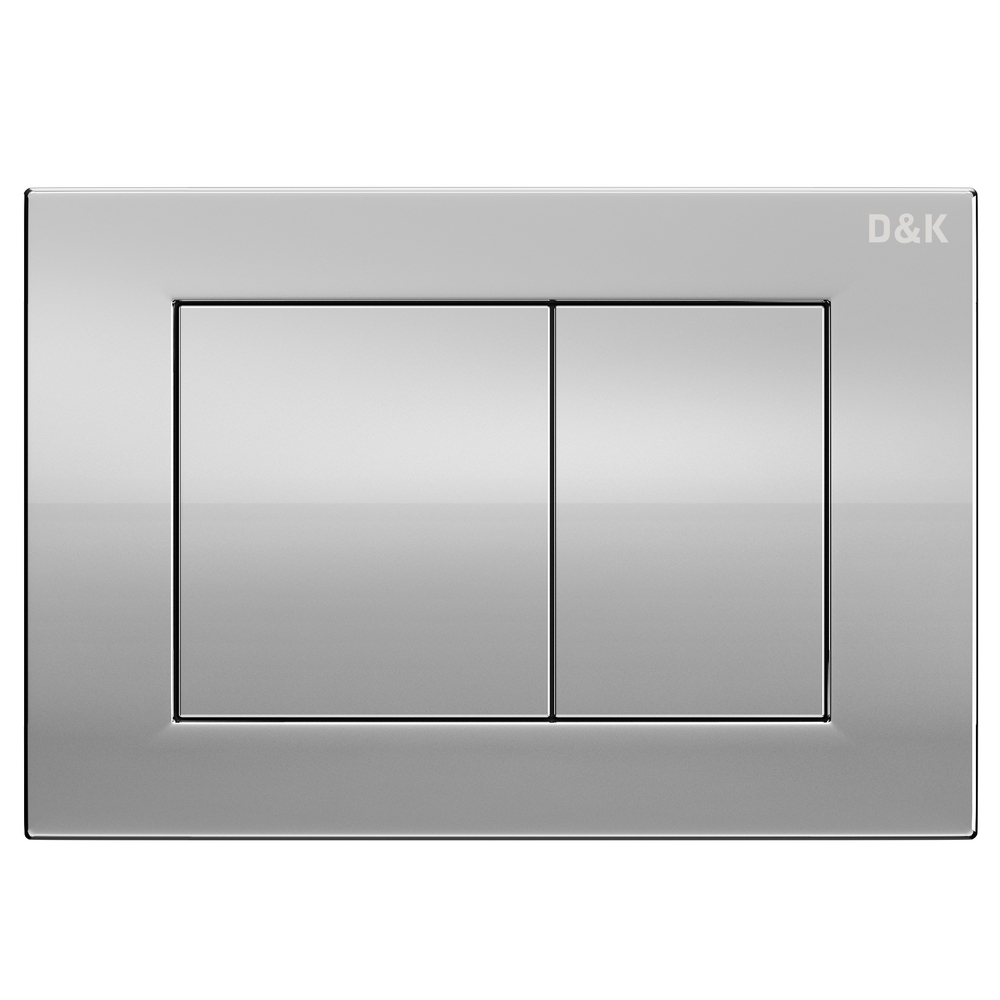 Инсталляция рамная скрытого монтажа D&K DI8140116, 400*165*1160мм (комплект 2 в 1) + клавиша Хром   СНИЖЕНА ЦЕНА !!!
