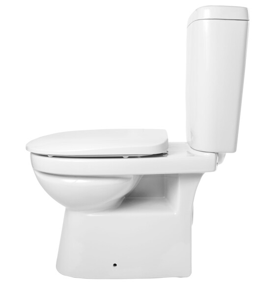 Унитаз-компакт "Альбано" БЕЗОБОДКОВЫЙ ЖС Белый (сиденье DP, 2х реж., прям вып ) КЕРАМИН 467306