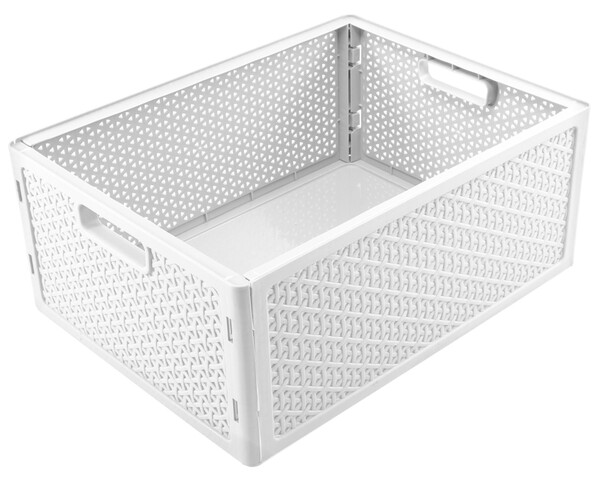 Ящик складной "Wenge" 4,3л, 240х160х110мм (светло-серый) 221306321/03 РАСПРОДАЖА