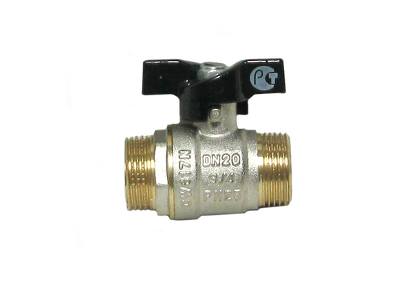 Кран вода СТК (рег.№468190) 3/4" ш/ш баб PN 25 