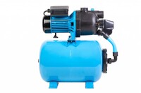 Насосная станция ДЖИЛЕКС Джамбо 60/35 П-24 2.0 (0,6 кВт, 60 л/мин, глубина всасывания 9м, выс. подъема 35м, пласт. корп., ГА-24л) 3014