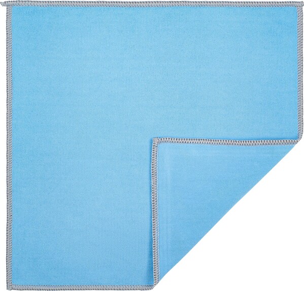 Салфетка для стекол и зеркал Rock'n'Roll, 30х30 см небесный SC690212046 